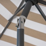 선빌라 정원용 우산지름 2.9m, 탠 스트라이프 선빌라 정원용 우산지름 2.9m, 탠 스트라이프