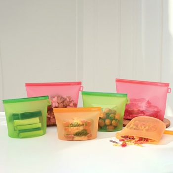 롤키친 실리콘 푸드백 6P