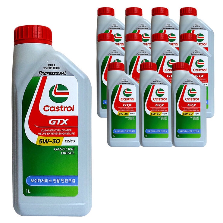 Castrol GTX Pro Synthetic Engine Oil 5W-30 1L 12P 684299