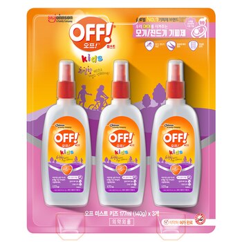 오프 키즈 모기/진드기 기피제 177ml x 3 오프 키즈 모기/진드기 기피제 177ml x 3
