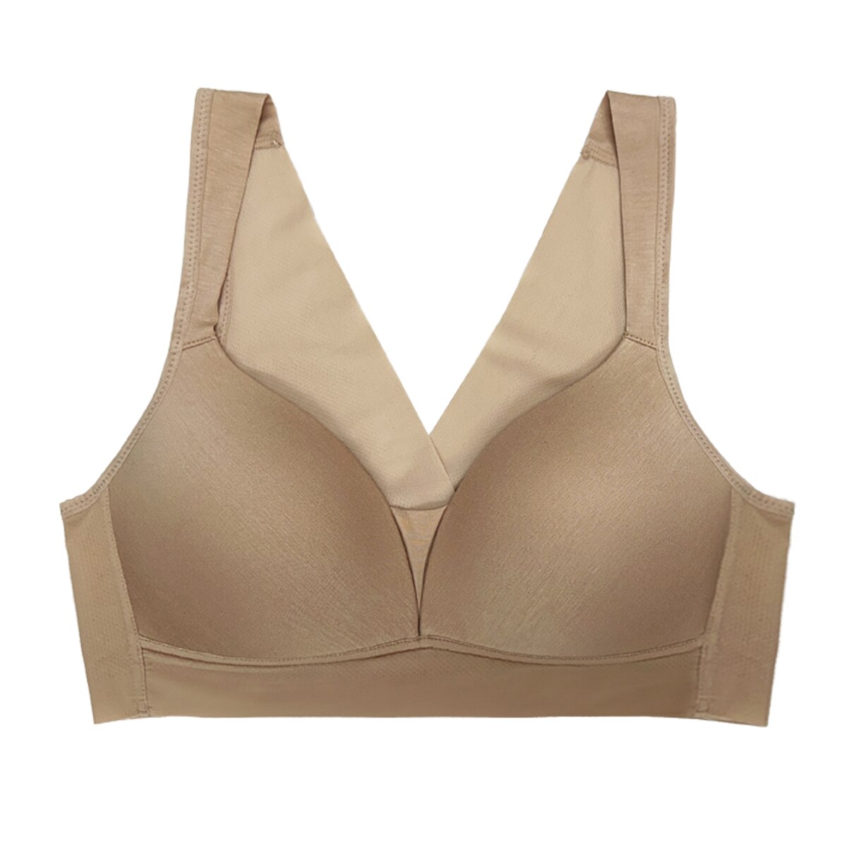 바디블루 밴드없는 브라렛 2매 - 블랙/베이지, 85A