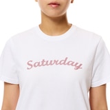 쥬시꾸뛰르 여성 반소매 티셔츠 - 화이트, M