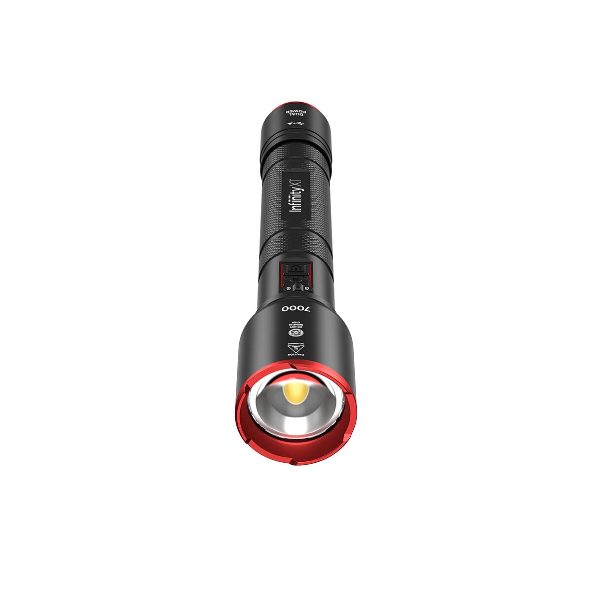 Infinity X1 7000루멘 듀얼파워 LED 손전등