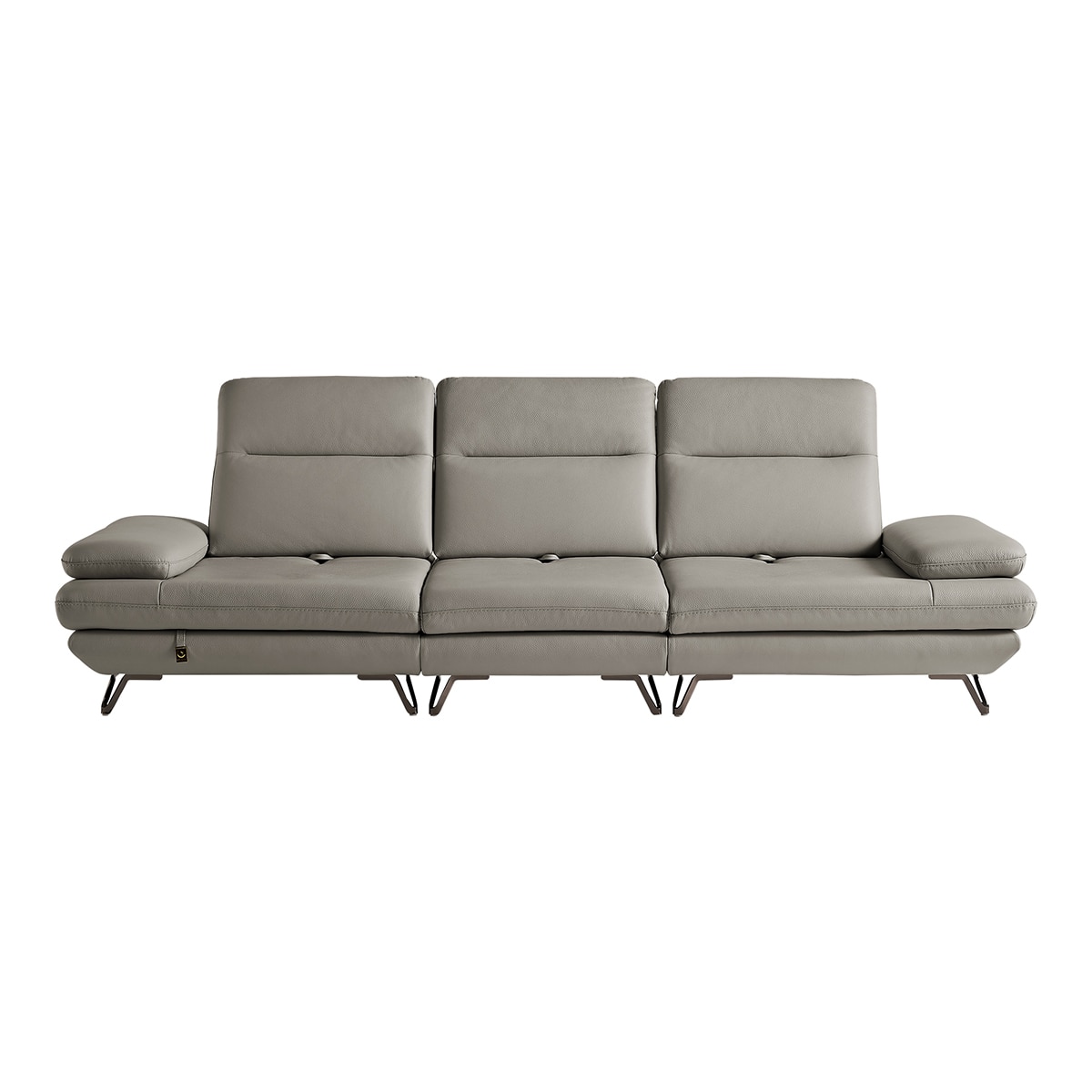 다우닝 모아나 스윙 전체 천연가죽 소파 4인