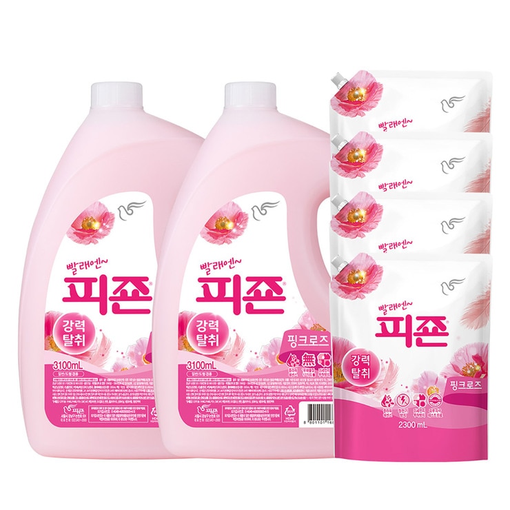 피죤레귤러섬유유연제3.1L x 2 + 2.3L x 4