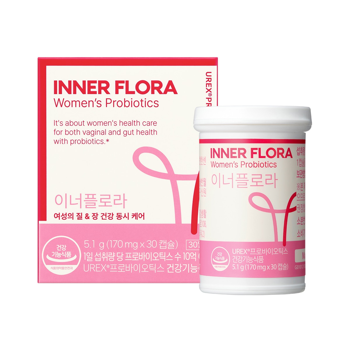 뉴오리진 이너플로라 170mg x 30캡슐