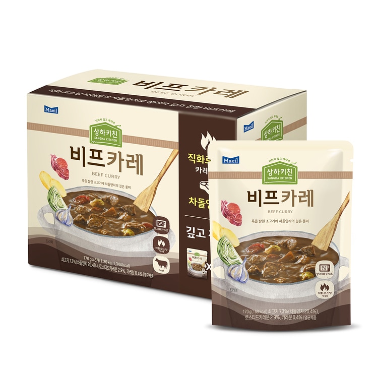 상하키친 비프카레 170g x 8 상하키친 비프카레 170g x 8