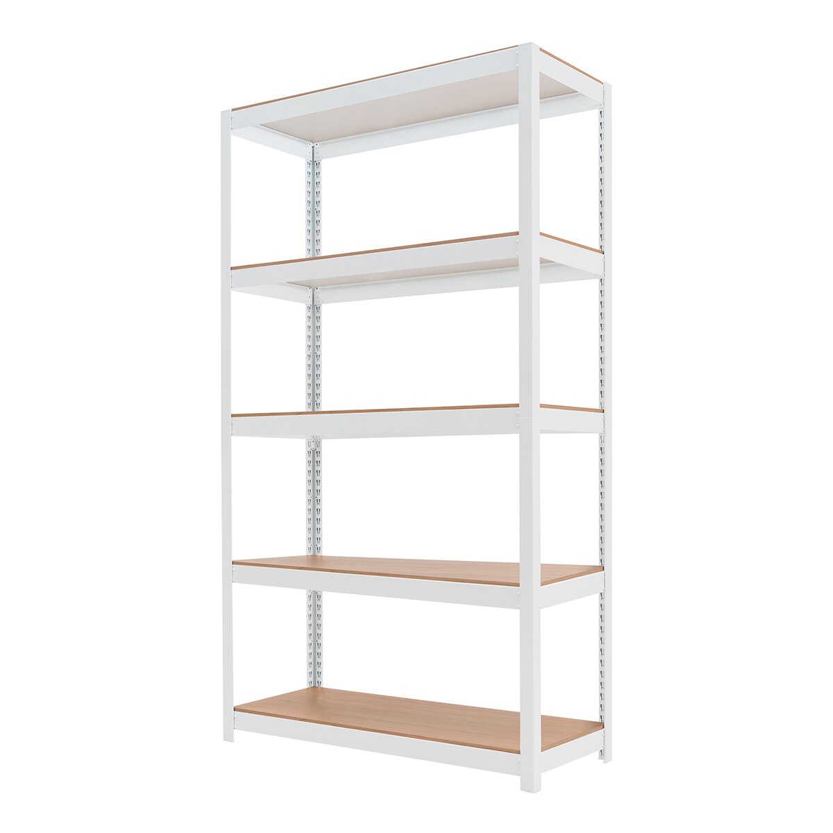 스피드랙 다용도 5단 철제 선반 100 x 40 x 180cm - 화이트 스피드랙 다용도 5단 철제 선반 100 x 40 x 180cm - 화이트