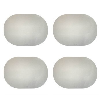 앳하스홈 인조가죽 테이블 매트 4P - 45x35cm