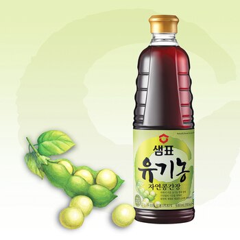 샘표 유기농 자연콩간장 930ml x 3 샘표 유기농 자연콩간장 930ml x 3