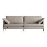 다우닝 코지 전체천연가죽 소파 3.5인