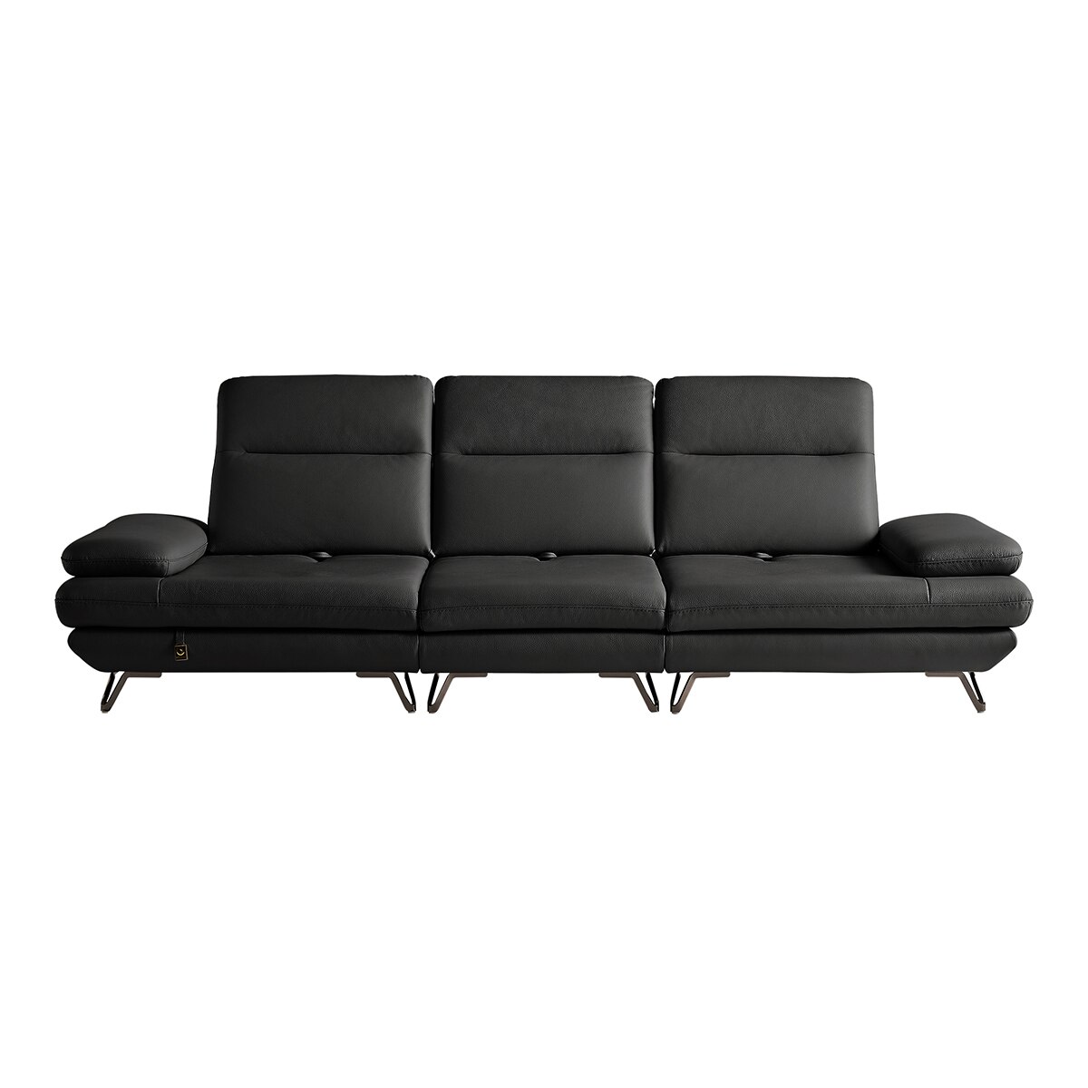 다우닝 모아나 스윙 전체 천연가죽 소파 4인