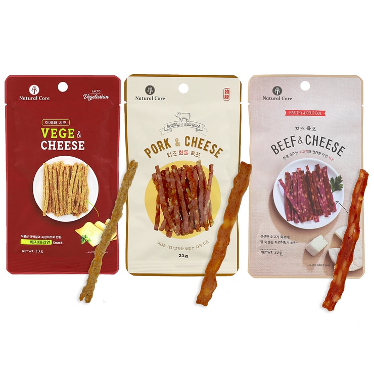 네추럴코어 애견 치즈 컷트 간식 23g x 10 네추럴코어 애견 치즈 컷트 간식 23g x 10