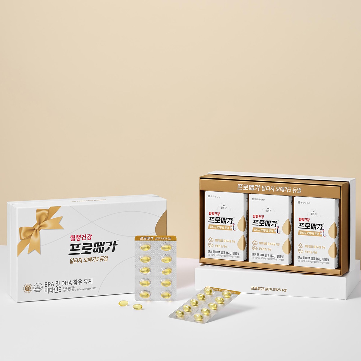 종근당건강 프로메가 알티지오메가3 / 520mg x 180캡슐