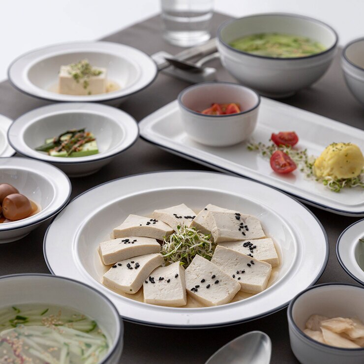 Ssueim Retro Line Dinner Set 24P for 4