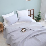 April At Home 앤더슨 양모 워싱 스프레드 - 퀸, 그레이 April At Home 앤더슨 양모 워싱 스프레드 - 퀸, 그레이