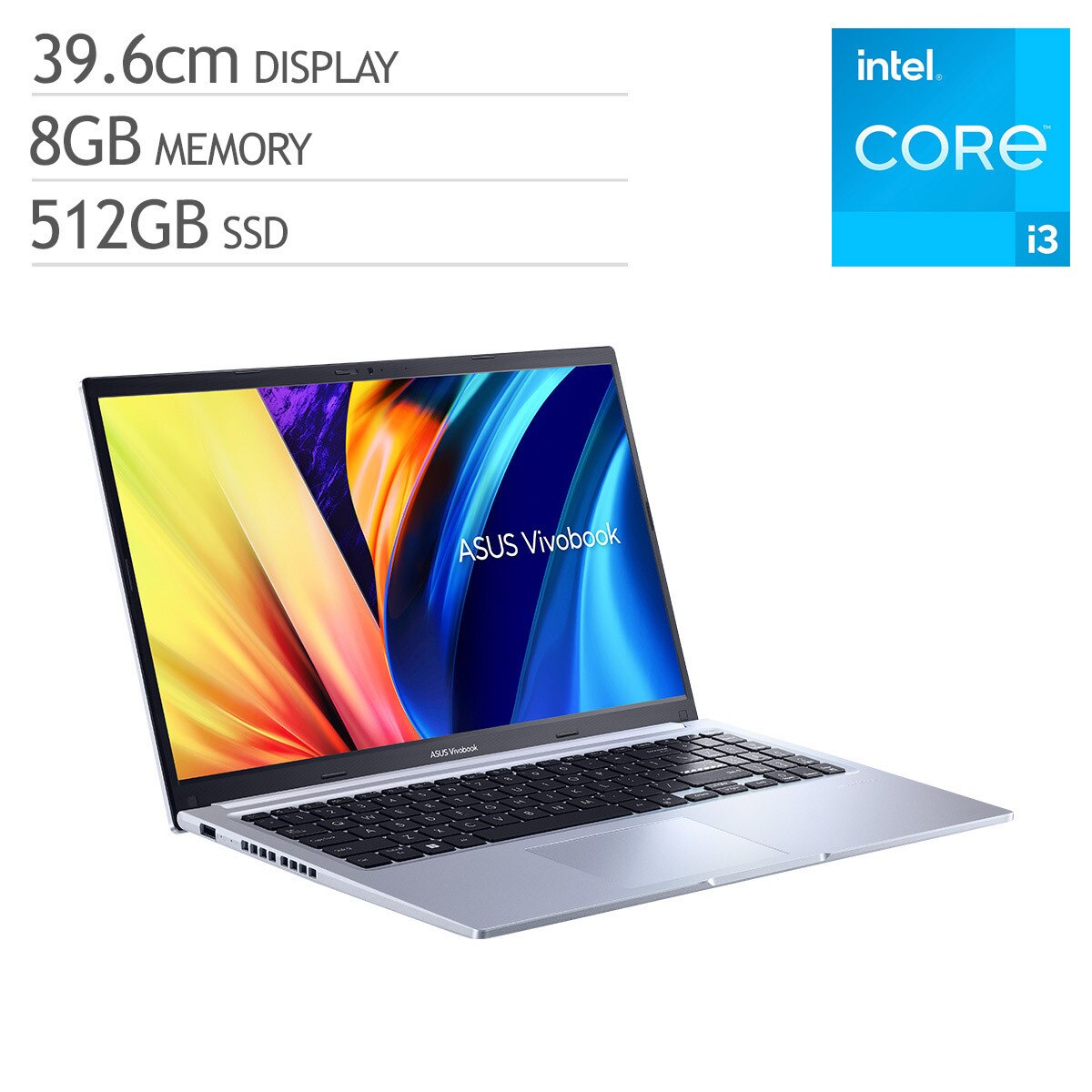 ASUS 비보북 39.6cm (15.6/I3/8GB/512GB)