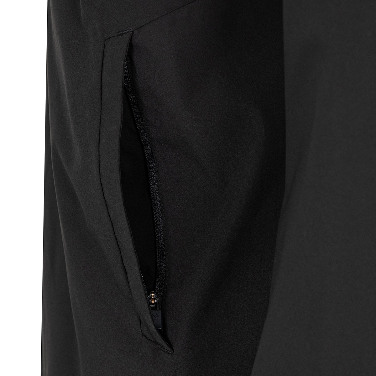 밀레 남성 2레이어 방풍 재킷 - 블랙