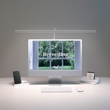 무아스 와이드 LED모션감지 스탠드(+베이스&클램프)