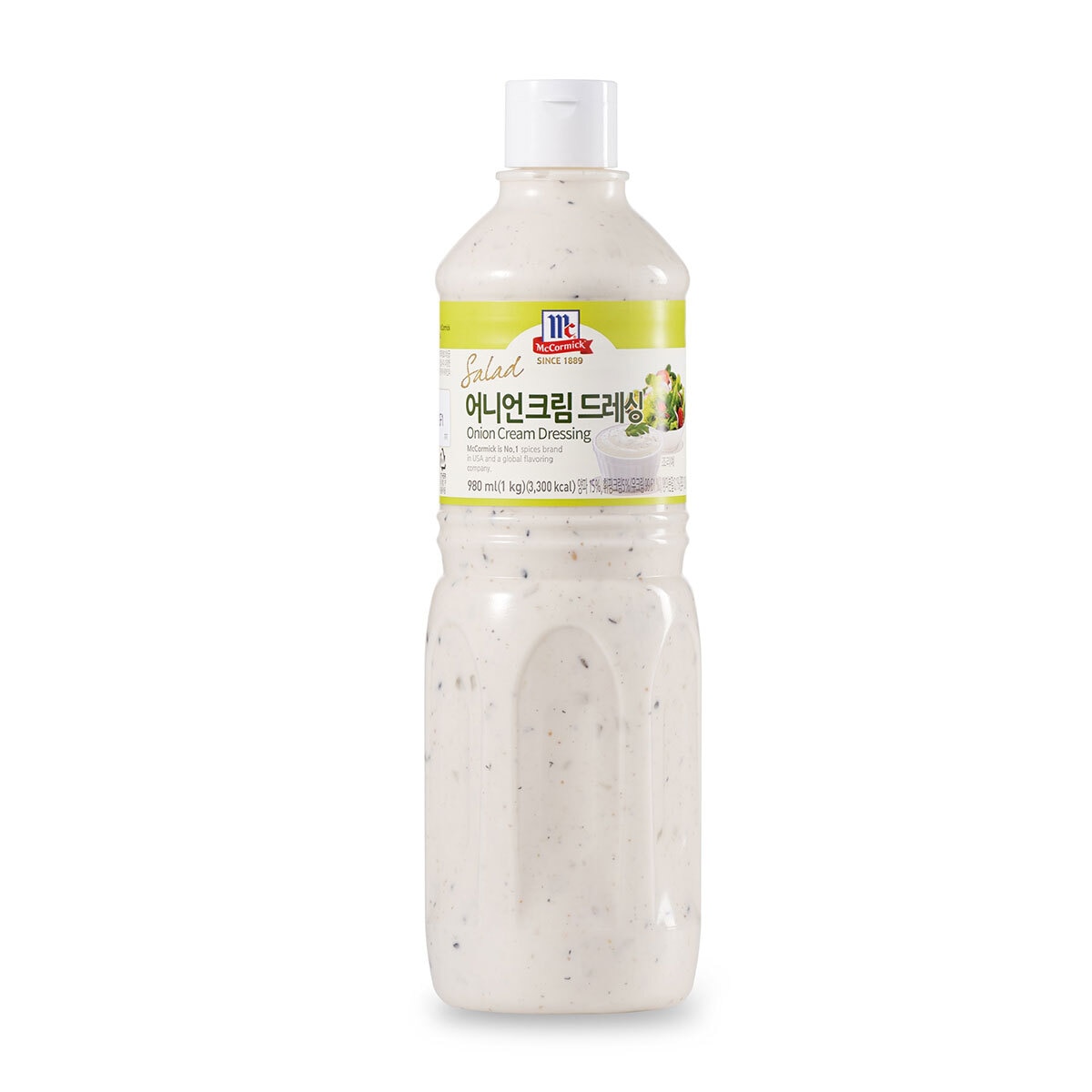 맥코믹 어니언 크림 드레싱 1kg + 비셰프 와사비 드레싱 1,060g