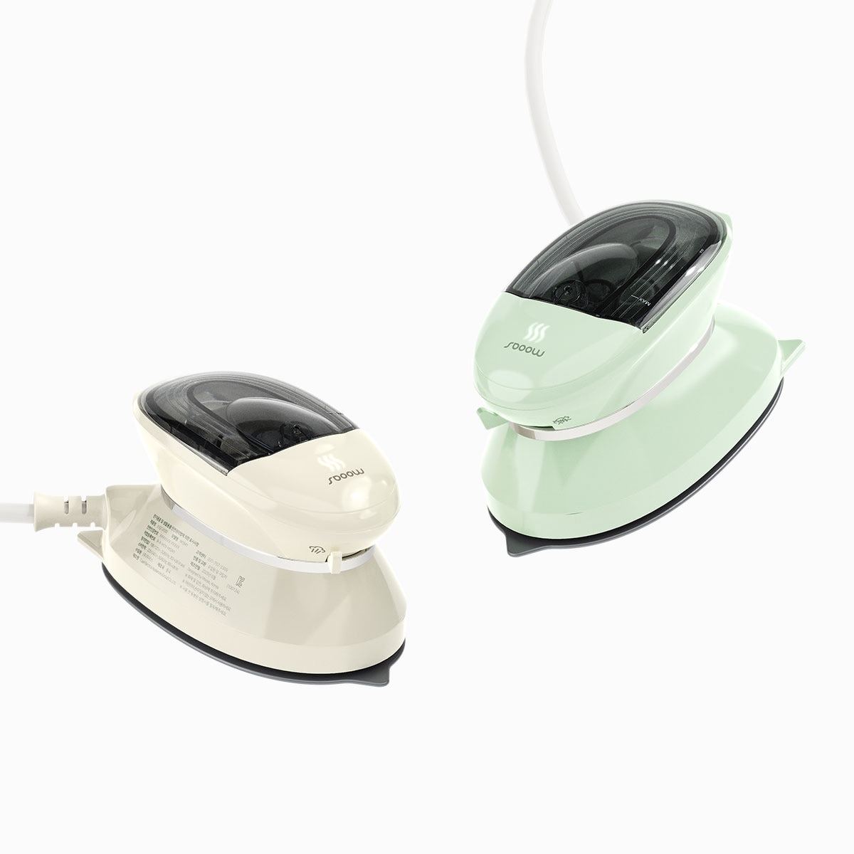 무아스 트래블 프리볼트 스팀다리미 MISM1