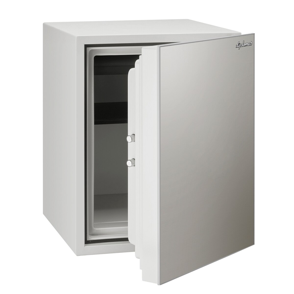 디프로매트 프리미엄 금고 36L HN500 - 바디 아이보리, 패널 실버
