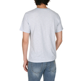 게스 남성 반소매 슬럽 티셔츠 - 라이트블루