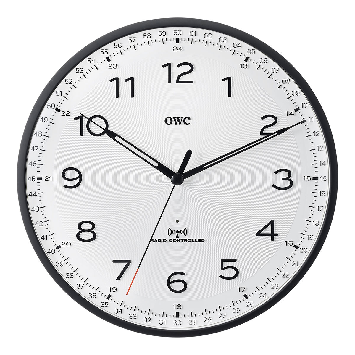 OWC 컴퍼스 RC 전파수신 벽시계