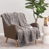 Berkshire 전기 담요 127 x 152cm - 그레이 Berkshire 전기 담요 127 x 152cm - 그레이