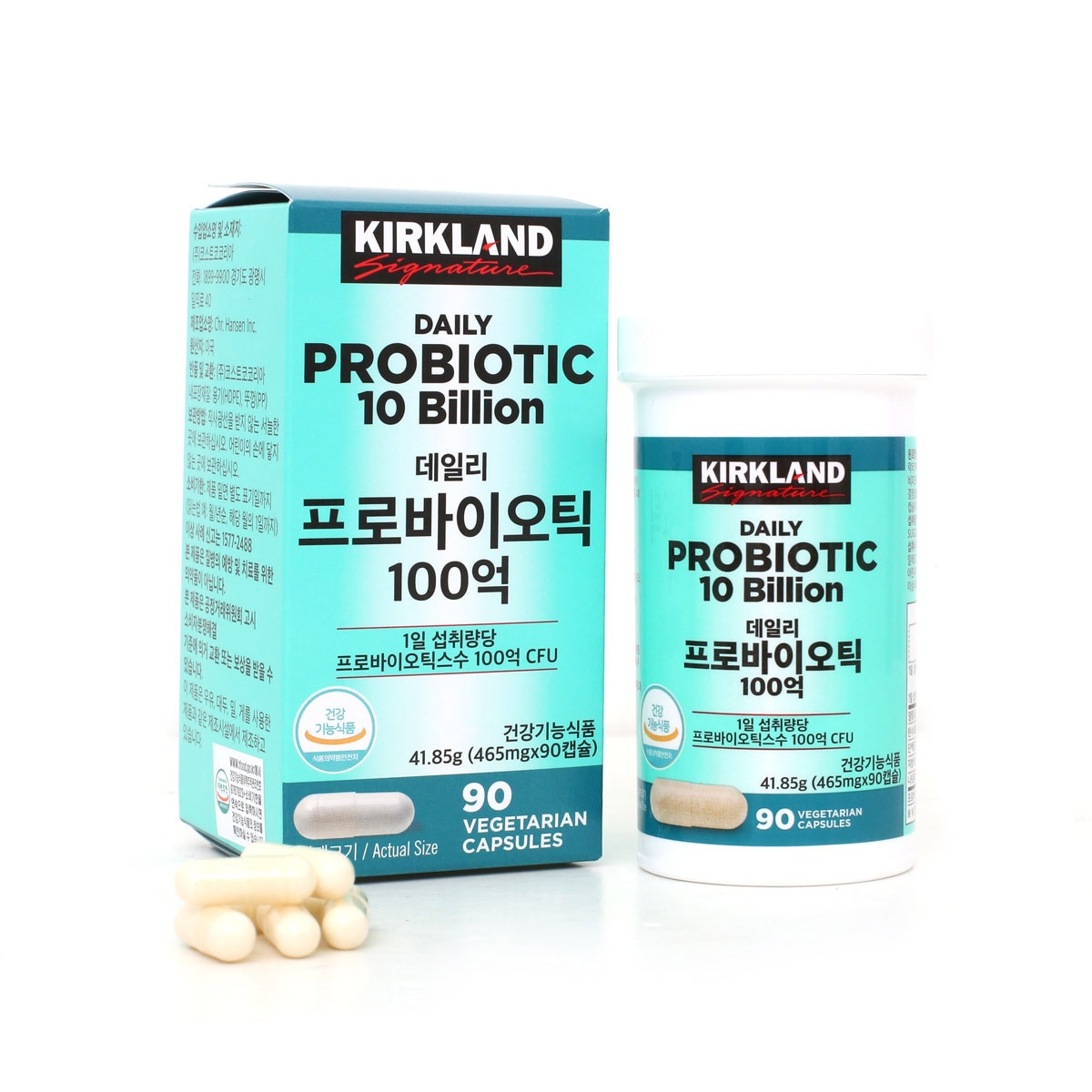 커클랜드 시그니춰 데일리 프로바이오틱 100억 465mg x 90캡슐