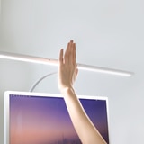 무아스 와이드 LED모션감지 스탠드(+베이스&클램프)