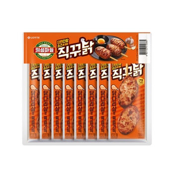 롯데 의성마늘 직화꾸이닭 100g X 8