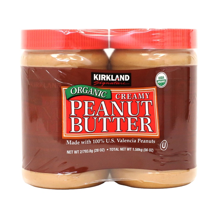 Kirkland Signature Organic Peanut Butter 793g x 2 562688