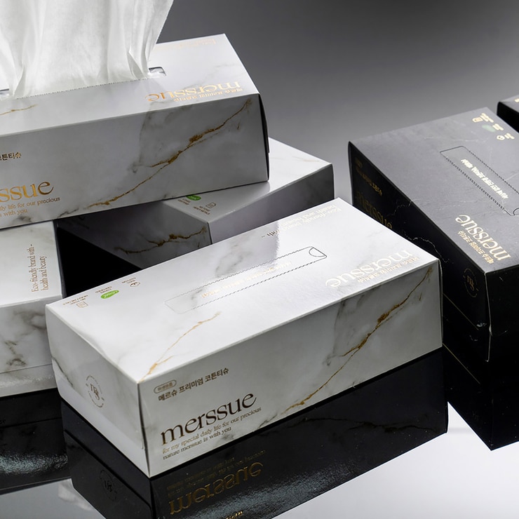 메르슈 프리미엄 코튼티슈 80매 x 6