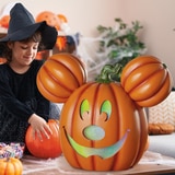 할로윈 디즈니 미키 또는 미니 LED 펌킨 52cm