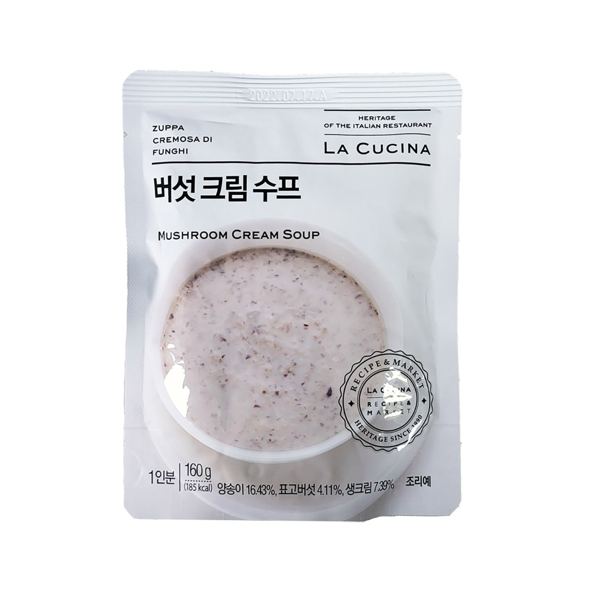 라쿠치나 버섯 크림 수프 160g x 6