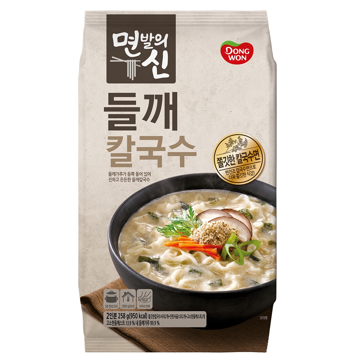 동원 들깨 칼국수 258g x 4