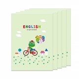 영아트 초등영어노트 넓은 칸 20권 묶음(16장/권) - 그린
