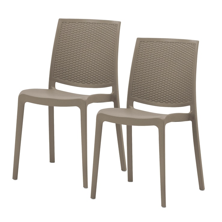 타카쇼 야외용 라탄 의자2PK