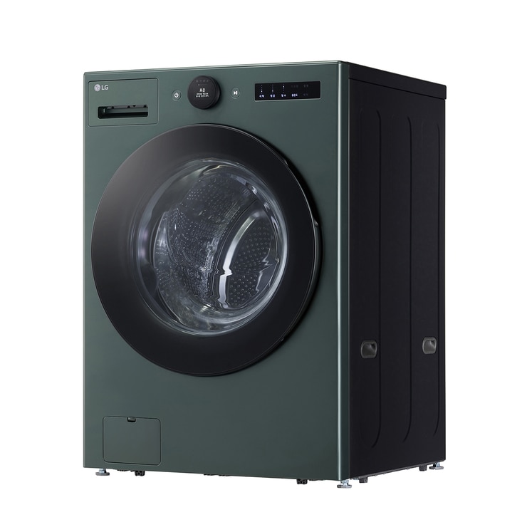 엘지 오브제 드럼세탁기 25kg - 네이처그린