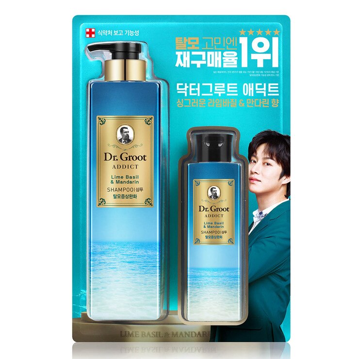 닥터그루트 애딕트 샴푸 680ml + 240ml - 라임바질 앤 만다린 | 코스트코 코리아