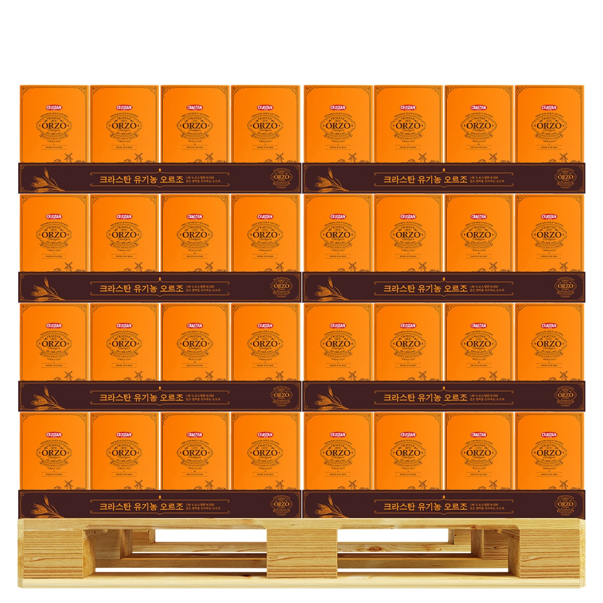 크라스탄 유기농 오르조 보리차 3.5g x 50개입x 224