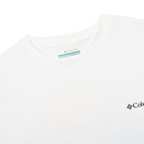 컬럼비아 남성 반소매 티셔츠 - 화이트