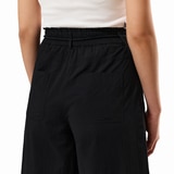 쥬시꾸뛰르 여성 와이드 밴딩 팬츠 - 블랙, L