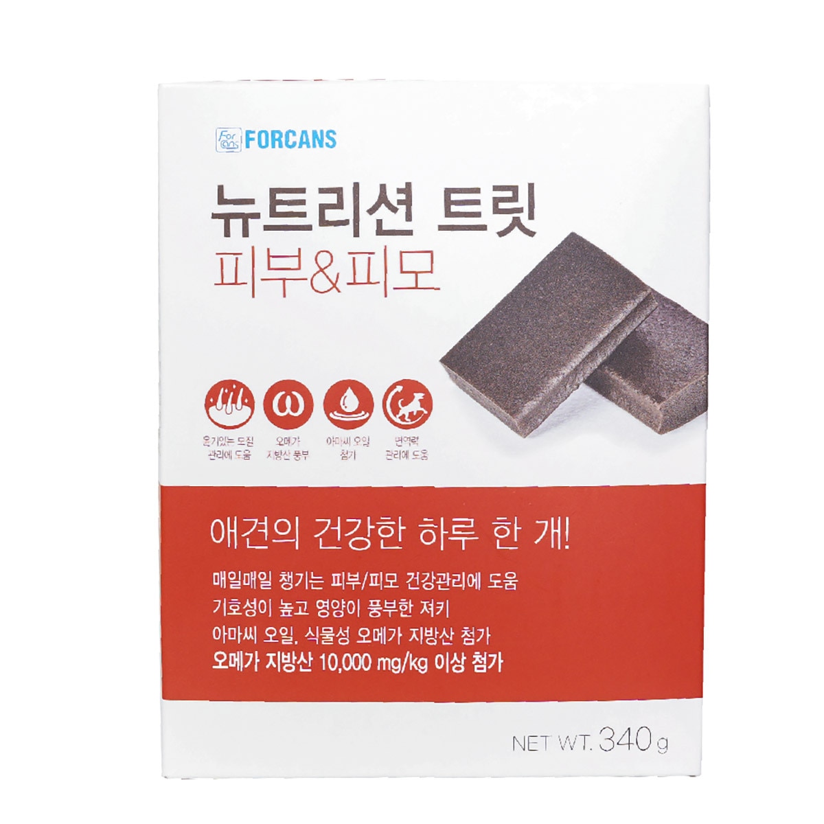 뉴트리션 트릿 애견 영양제 (관절/눈/피부) 340g