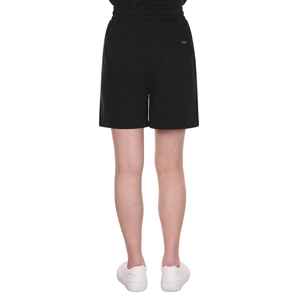 게스 여성 코튼 라운지 상하의 세트 - 블랙