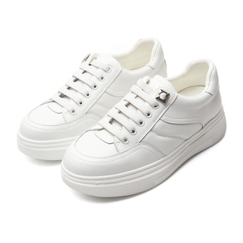 엘리자베스스튜어트 레더 라인 스니커즈