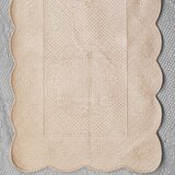 플로티나 피오니 면 소파 러그 70x240cm - 베이지