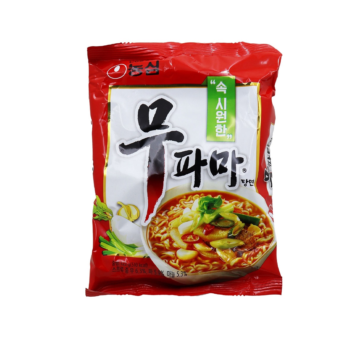 농심무파마탕면 122g x 4 x 8