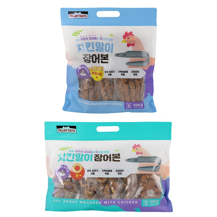 파미데이즈 치킨말이 장어본 500g (트위스트/링) 파미데이즈 치킨말이 장어본 500g (트위스트/링)
